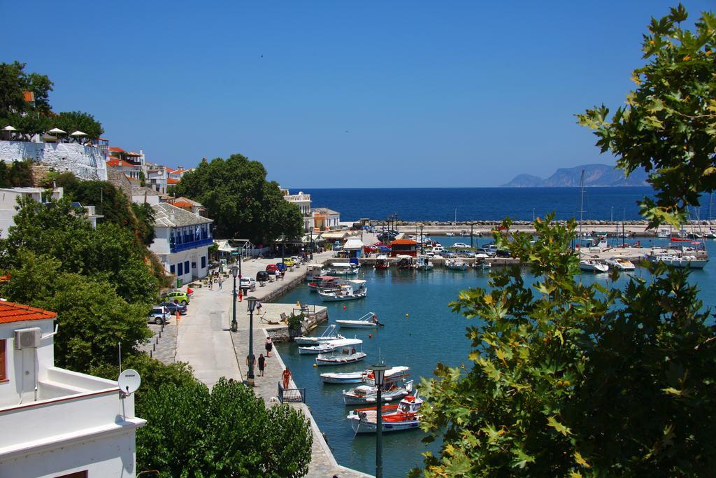 Aktaion Guest Rooms Skopelos Eksteriør billede
