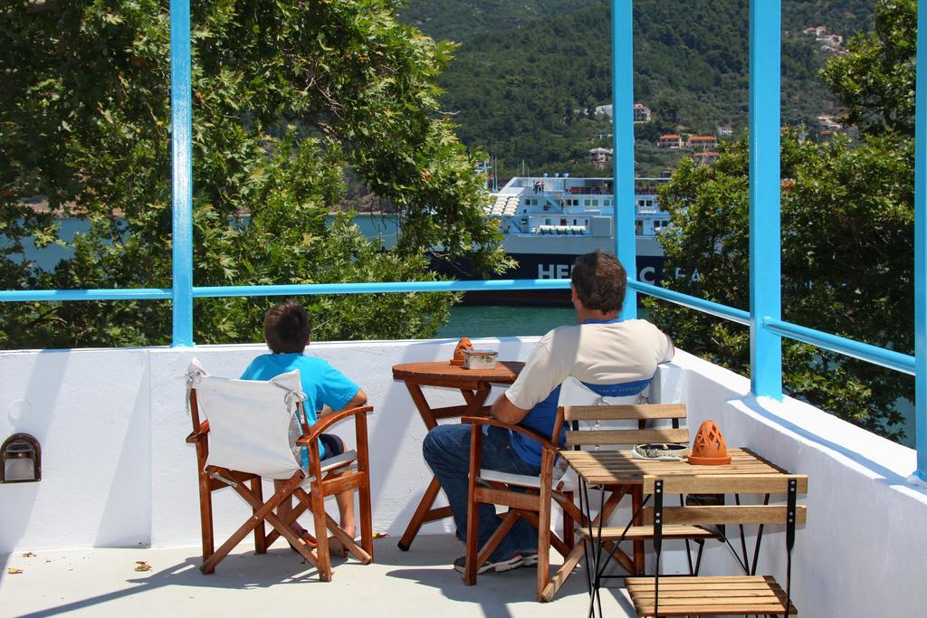 Aktaion Guest Rooms Skopelos Eksteriør billede